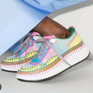 Chloe Nama Platform Sneakers